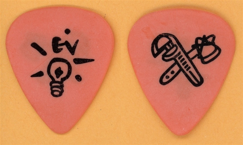 Pearl Jam Eddie Vedder Monkey Wrench Vintage Guitar Pick - 1993 VS. Tour