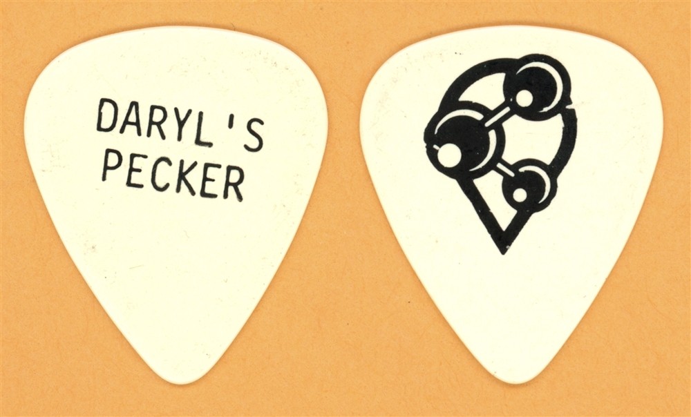 Hall and Oates Daryl Hall 1st Vintage Guitar Pick - 1982 H20 Tour