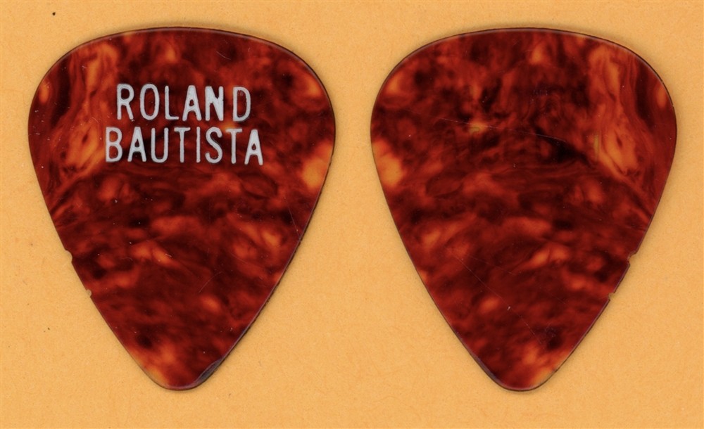 Earth Wind & Fire Roland Bautista Vintage Guitar Pick - 1983 Electric Tour