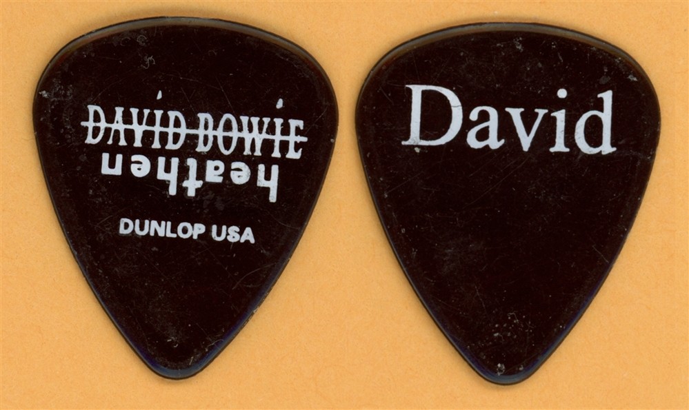 David Bowie Vintage Guitar Pick - 2002 Heathen Tour