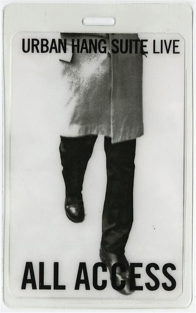 Maxwell 1996 Concert Laminated Backstage Pass Urban Hang Suite Tour