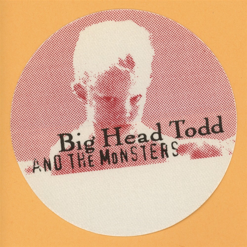 Big Head Todd and The Monsters Concert Tour Backstage Pass