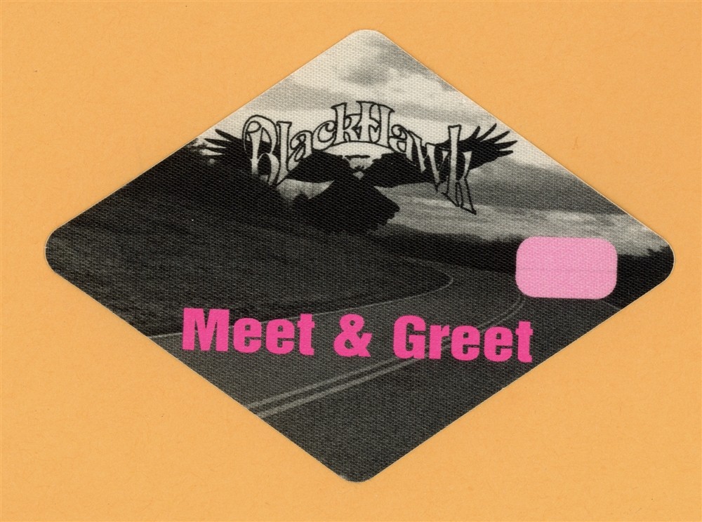 BlackHawk 1994 Concert Tour MEET & GREET Backstage Pass