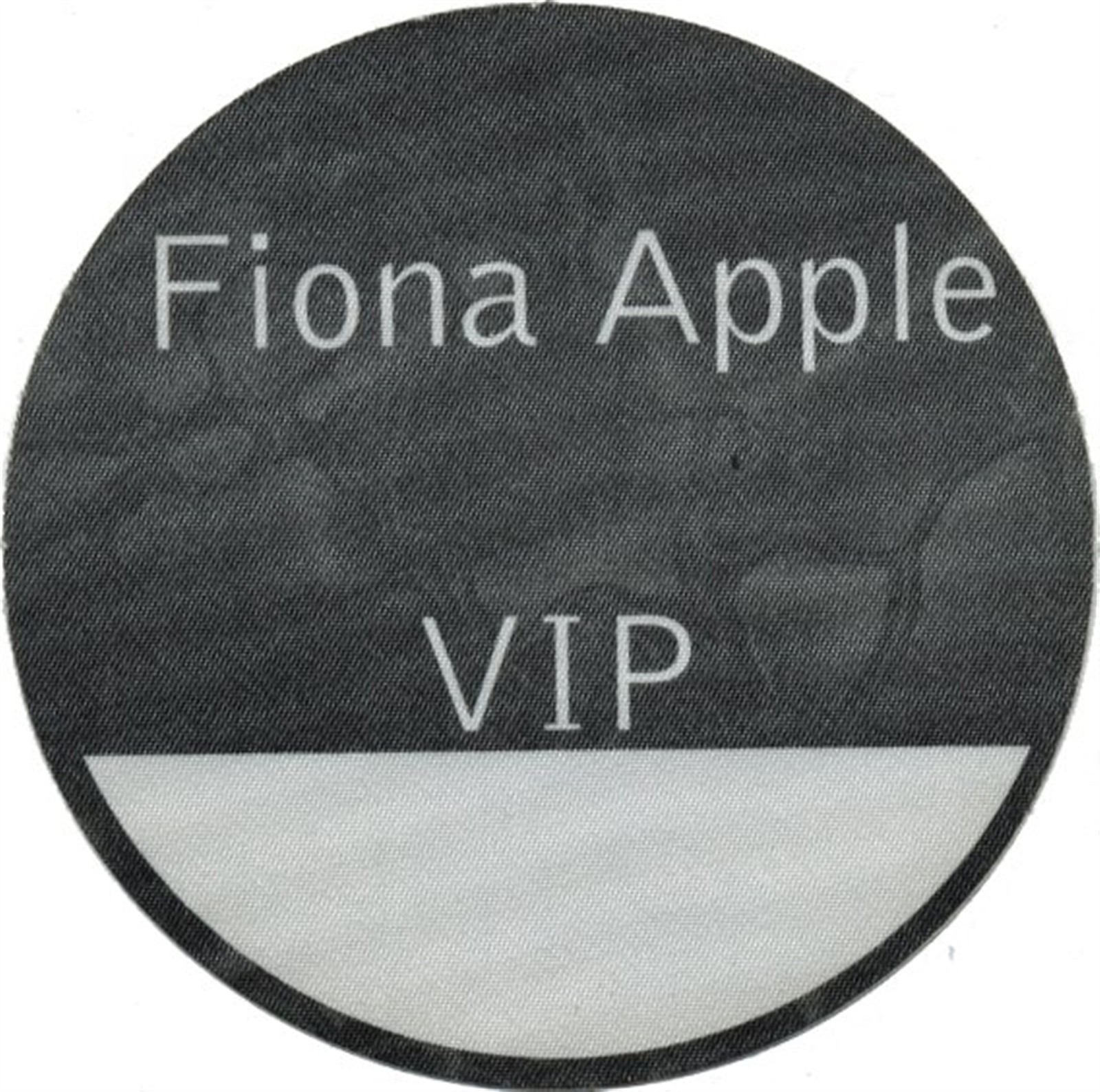 Fiona Apple 1997 Tidal Concert Tour VIP Backstage Pass