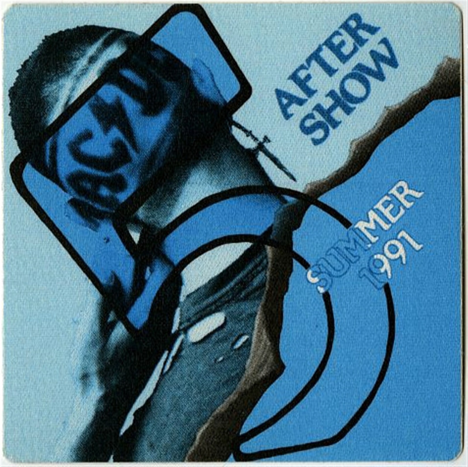 AC/DC 1991 Razor's Edge Concert Tour After Show Backstage Pass