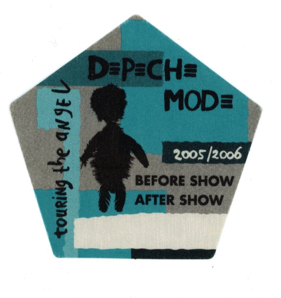 Depeche Mode 2005 Playing the Angel Concert Tour After Show Backstage Pass