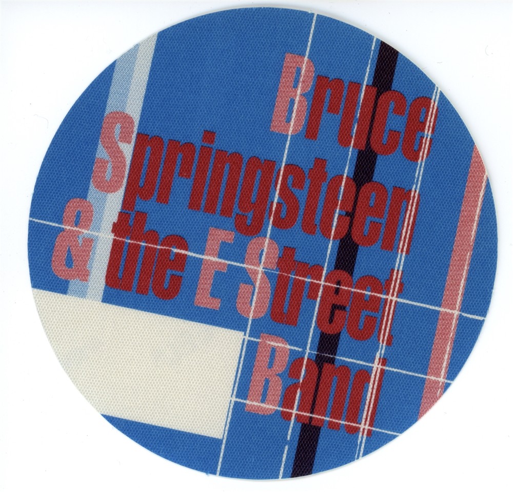 Bruce Springsteen 1997 Concert Tour Guest Backstage Pass