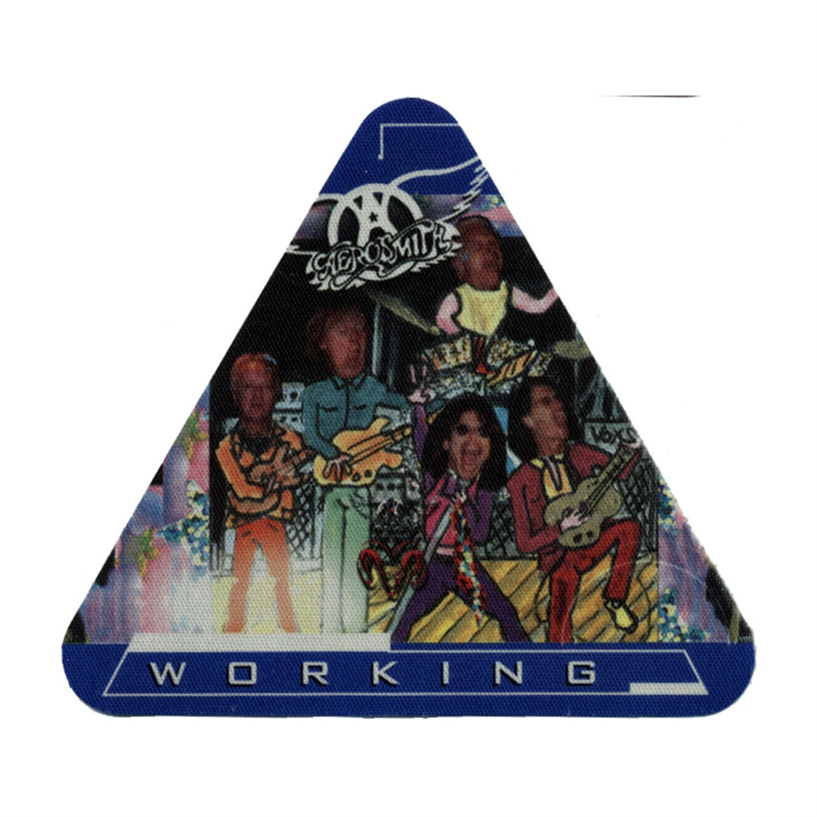 Aerosmith 2001 Just Push Play Concert Tour Working Backstage Pass