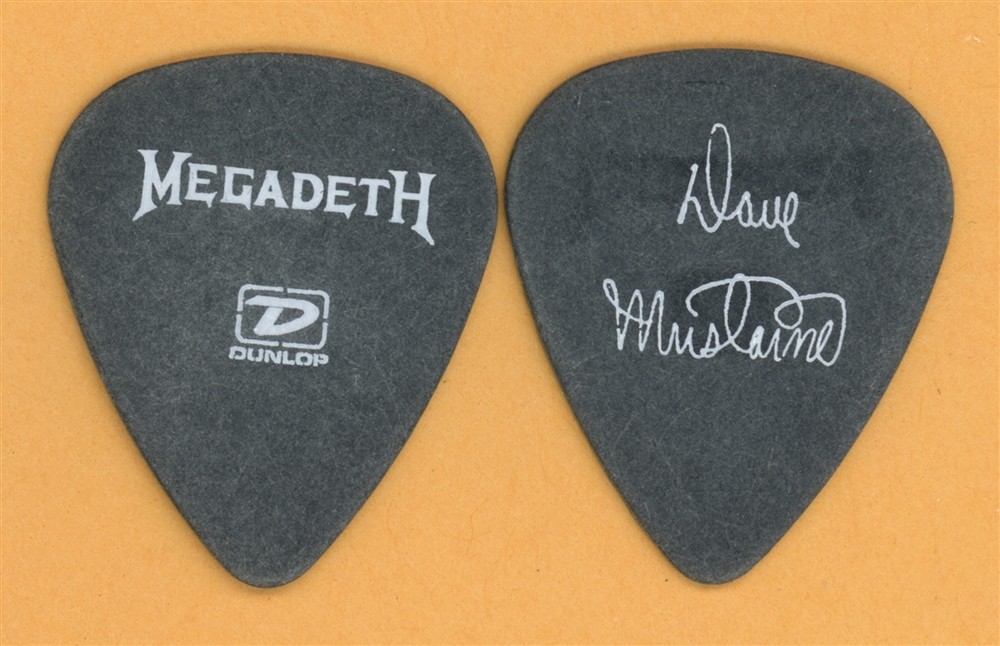 Megadeth Dave Mustaine Vintage Guitar Pick - 2004 The System Has Failed Tour