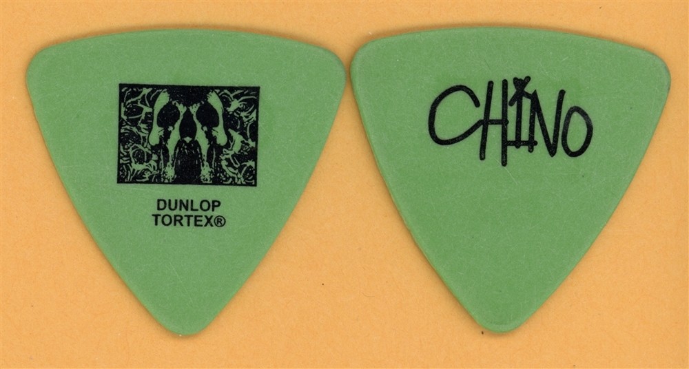 Deftones Chino Moreno Vintage Guitar Pick - 2004 Minerva Tour