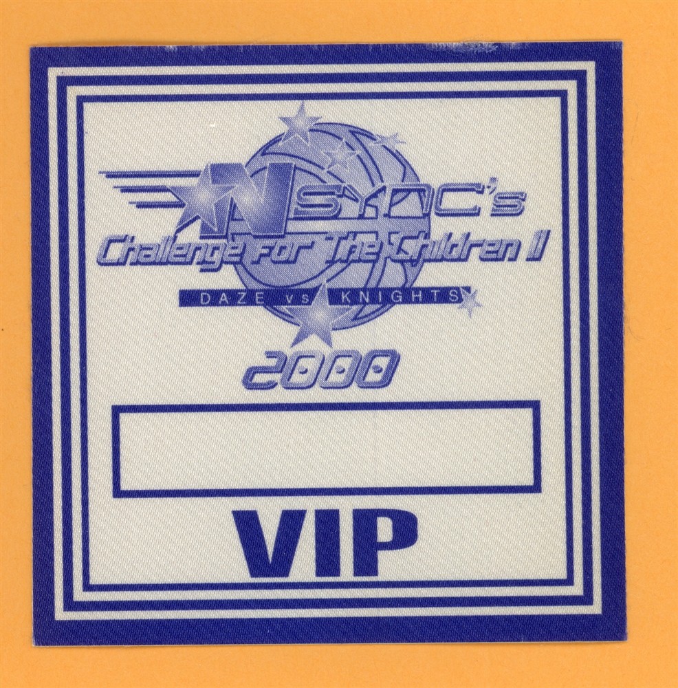 NSYNC Vintage Satin Backstage Pass - 2000 No String Attached Tour