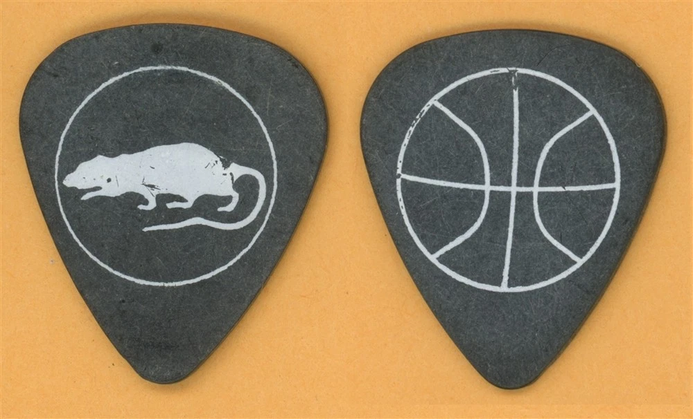 Pearl Jam Jeff Ament Basketball / Rat Guitar Pick - 1996 No Code Tour