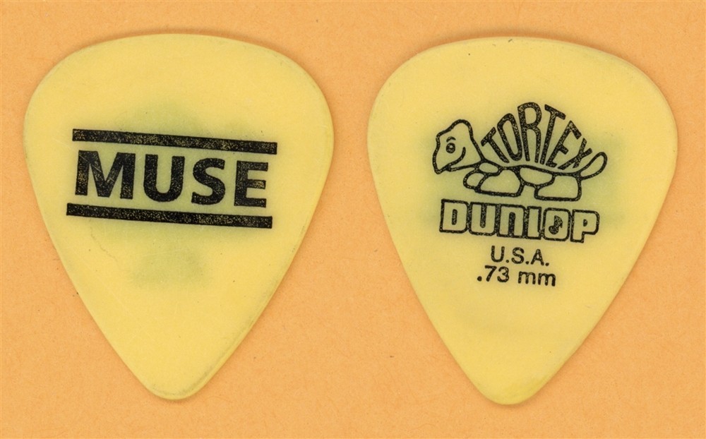 Muse Matthew Bellamy Vintage Guitar Pick - 2005 Tour