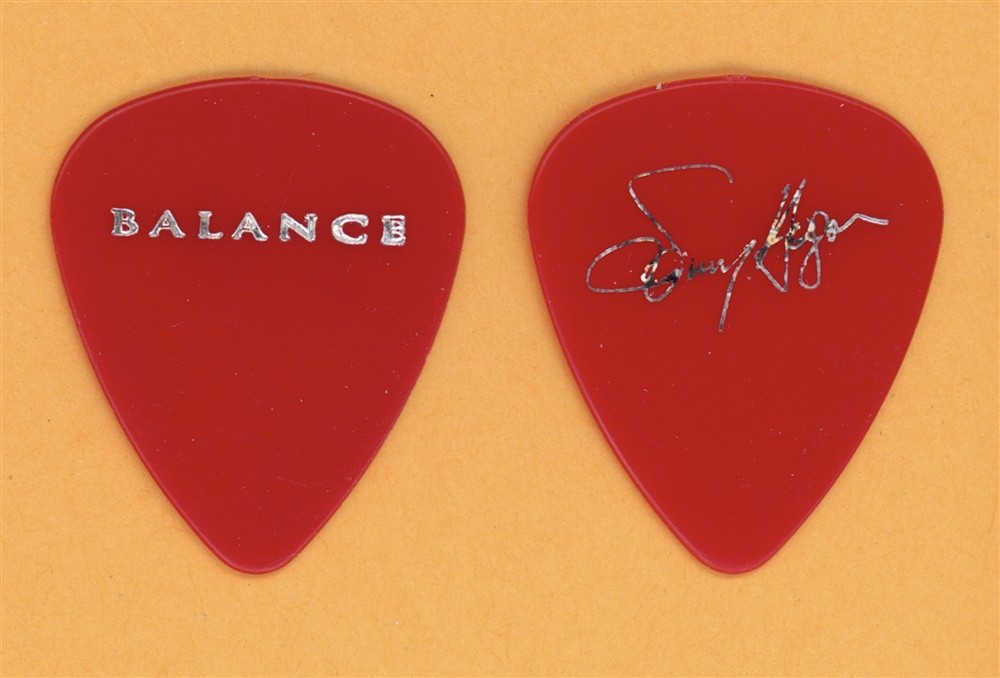 Van Halen Sammy Hagar Red Rocker Vintage Guitar Pick - 1995 Balance Tour