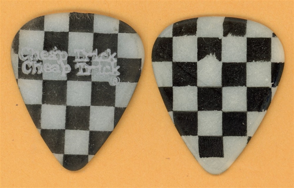 Cheap Trick Tom Petersson Vintage Guitar Pick - 2000 Go To Hell Tour