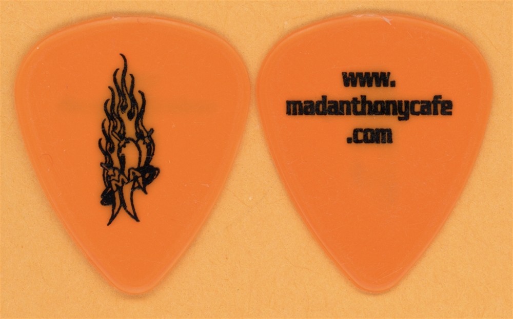 Van Halen Michael Anthony 2002 Tour Dunlop Orange V1 (Hollow Pepper) Guitar Pick