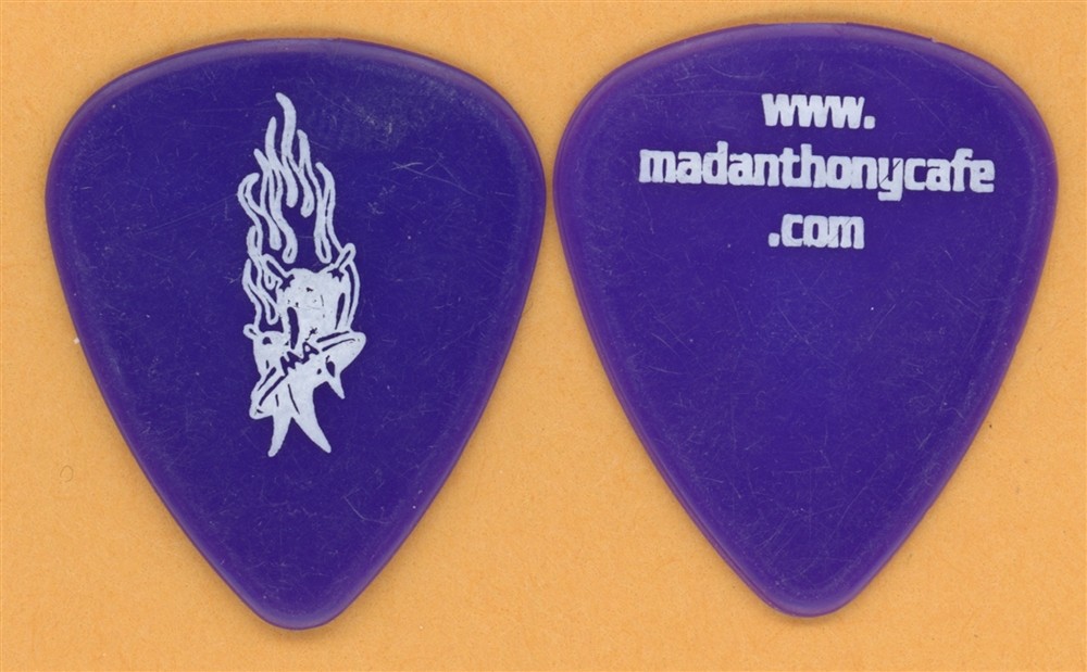 Van Halen Michael Anthony 2002 Tour Dunlop Purple V2 (Solid Pepper) Guitar Pick
