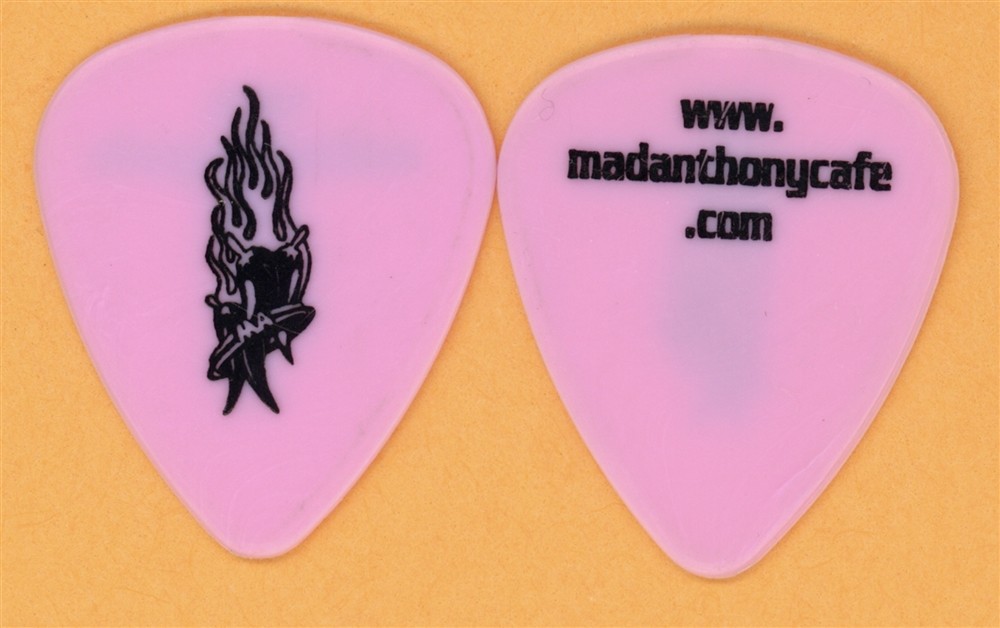 Van Halen Michael Anthony 2002 Tour Dunlop Pink V2 (Solid Pepper) Guitar Pick