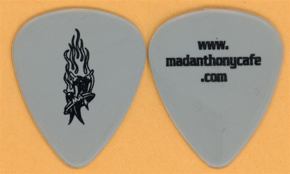 Van Halen Michael Anthony 2002 Tour Dunlop Grey V2 (Solid Pepper) Guitar Pick