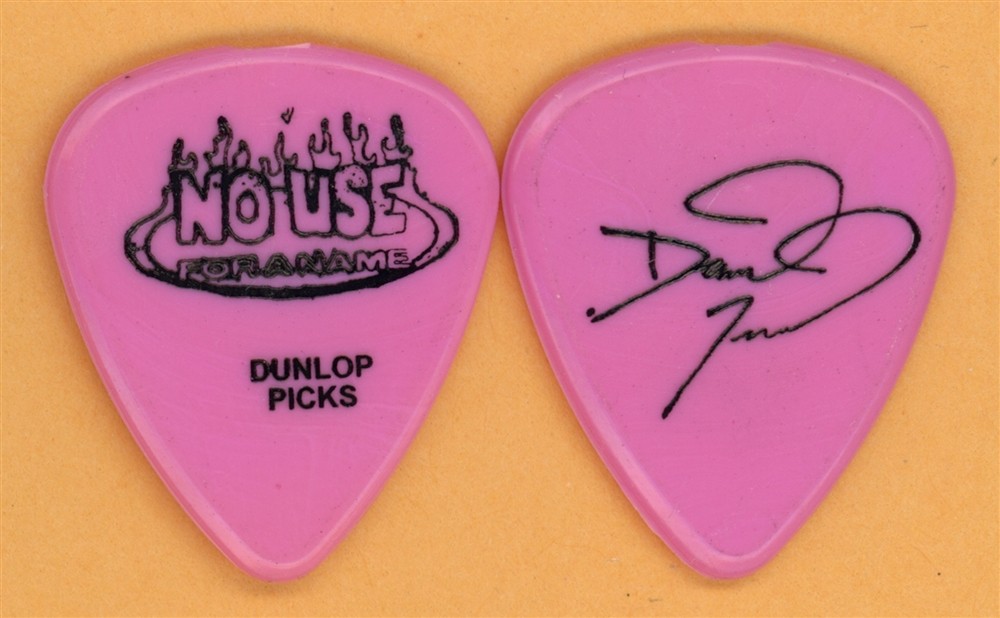 No Use For A Name Dave Nassie Vintage Guitar Pick - 2002 Hard Rock Bottom Tour