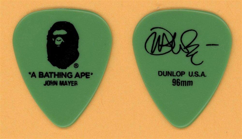 John Mayer Bathing Ape Vintage Tour Guitar Pick