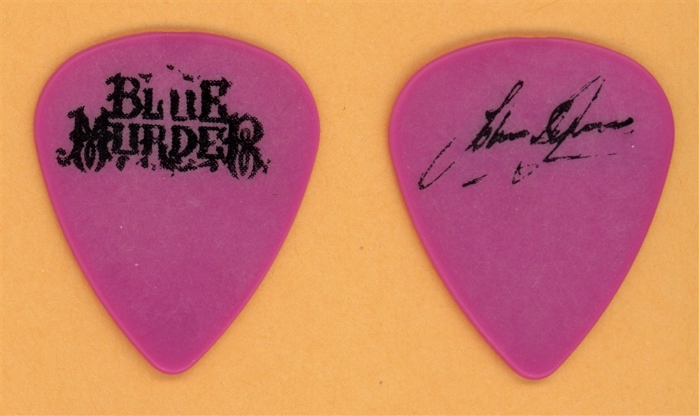 Blue Murder John Sykes Thin Lizzy Vintage Guitar Pick - 1989 US Tour