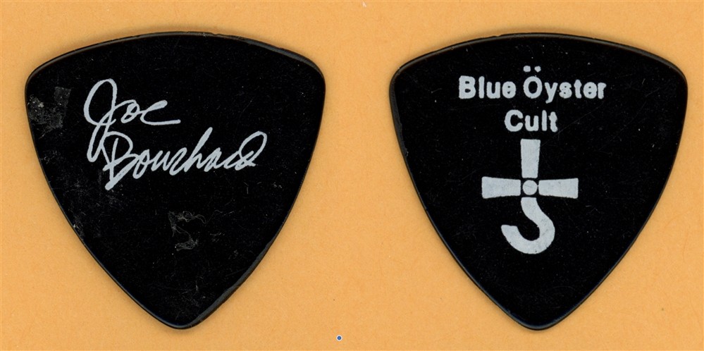 Blue Oyster Cult Joe Bouchard Vintage Guitar Pick - 1981 Unknown Origin Tour