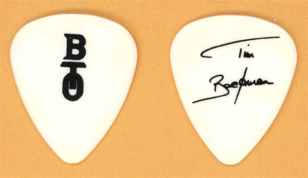 BTO Tim Bachman Vintage Guitar Pick - 1984 US Tour