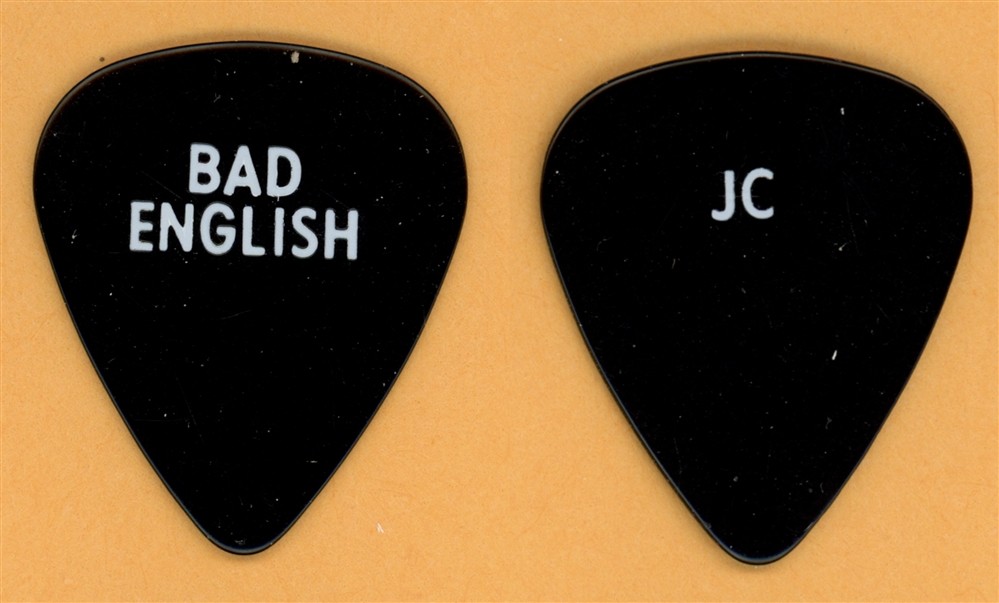 Bad English Jonathan Cain Journey Vintage Guitar Pick - 1989 US Tour