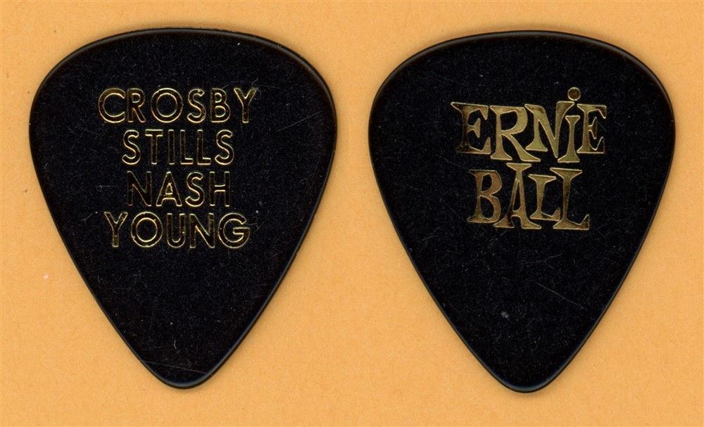CSNY Crosby Stills Nash & Young Vintage Guitar Pick - 2000 US Tour