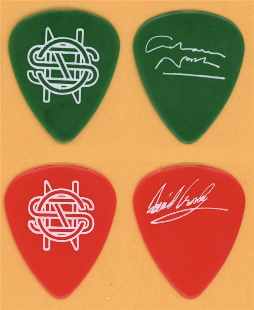 CSNY Crosby Stills Nash & Young Vintage Guitar Pick Set - 1998 US Tour