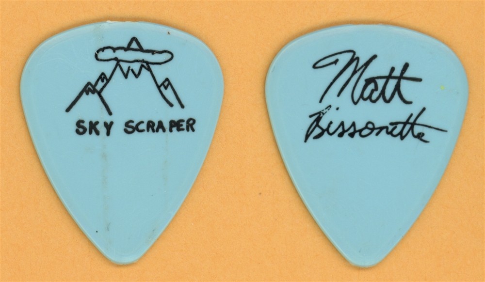 David Lee Roth Matt Bissonette Vintage Guitar Pick - 1988 Skycraper Tour