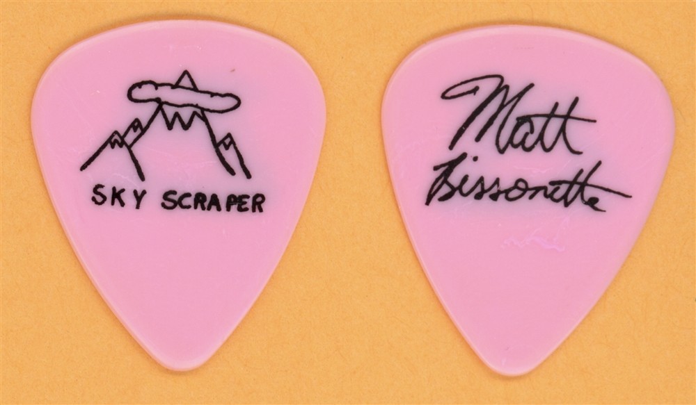 David Lee Roth Matt Bissonette Vintage Guitar Pick - 1988 Skycraper Tour