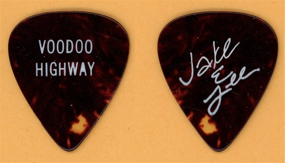 Badlands Jake E Lee Vintage Guitar Pick - 1991 Voodoo Highway Tour