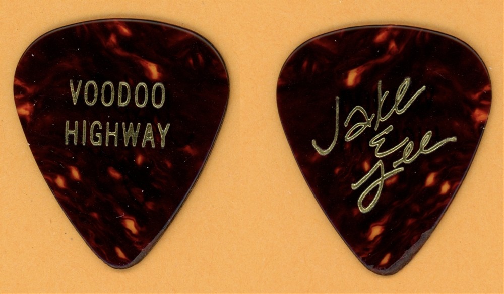 Badlands Jake E Lee Vintage Guitar Pick - 1991 Voodoo Highway Tour
