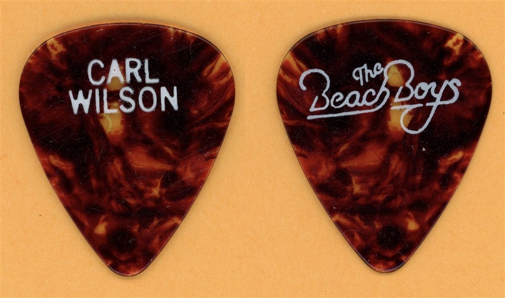 Beach Boys Carl Wilson Vintage Guitar Pick - 1985 US Tour