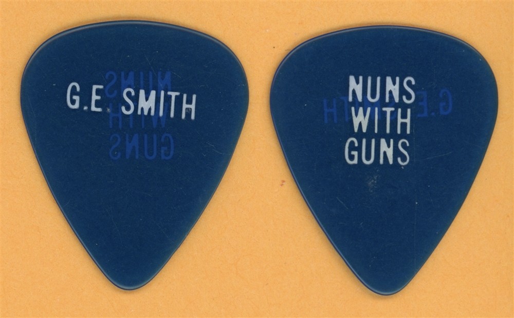 Bob Dylan Hall & Oates G.E. Smith Vintage Tour Guitar Pick - Nuns With Guns