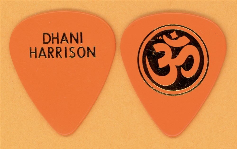George Harrison Dhani Harrison Vintage Guitar Pick - 2002 Concert for George