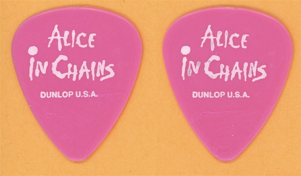 Alice in Chains Jerry Cantrell Vintage Guitar Pick - 1992 Dirt Tour