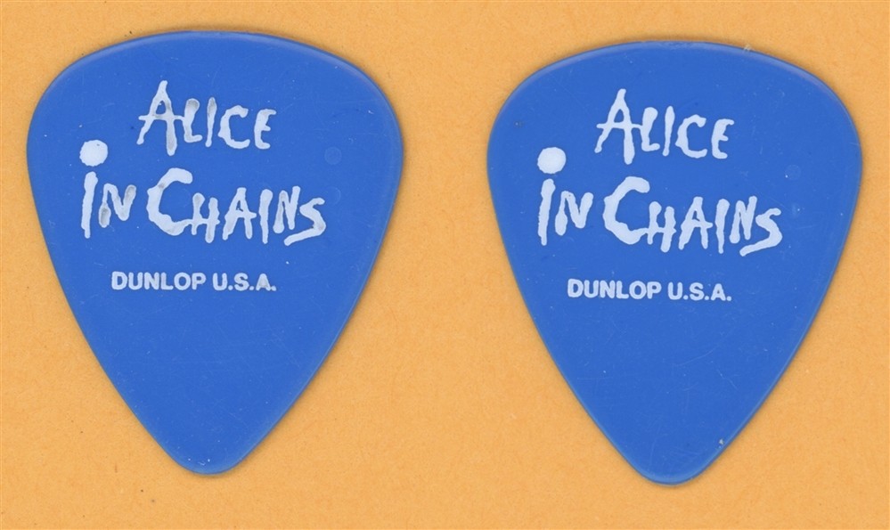 Alice in Chains Jerry Cantrell Vintage Guitar Pick - 1992 Dirt Tour