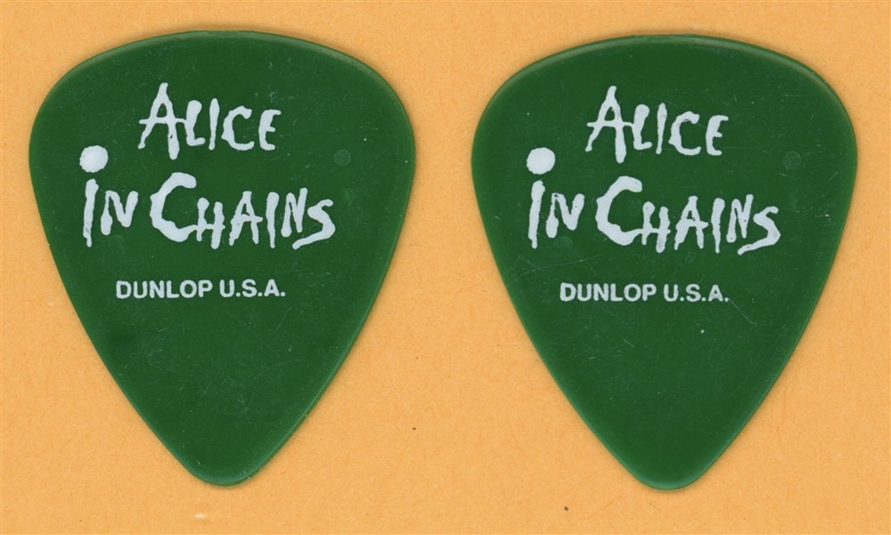 Alice in Chains Jerry Cantrell Vintage Guitar Pick - 1992 Dirt Tour