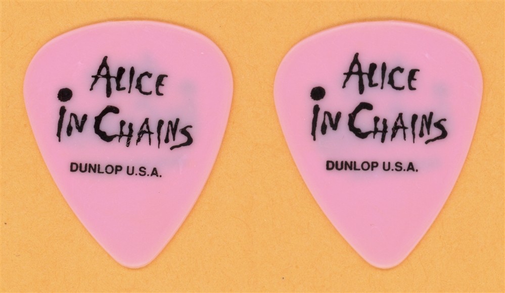 Alice in Chains Jerry Cantrell Vintage Guitar Pick - 1992 Dirt Tour