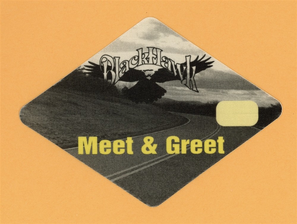 BlackHawk 1994 Concert Tour MEET & GREET Backstage Pass