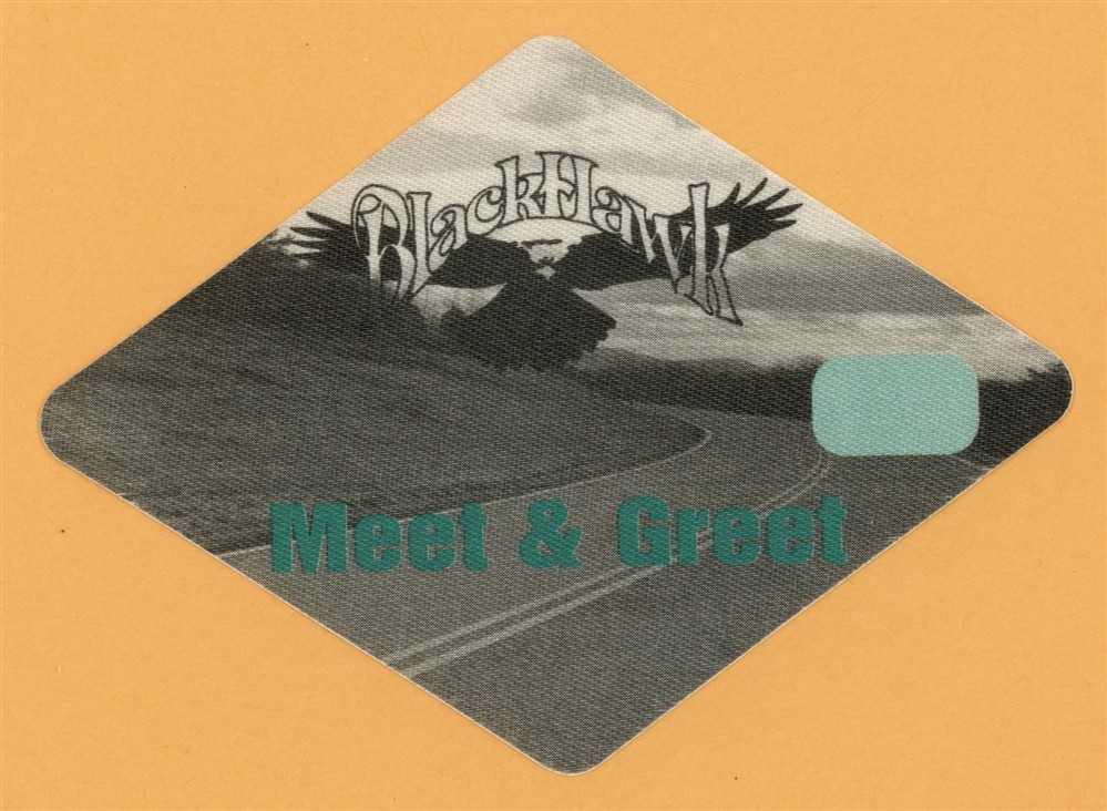 BlackHawk 1994 Concert Tour MEET & GREET Backstage Pass