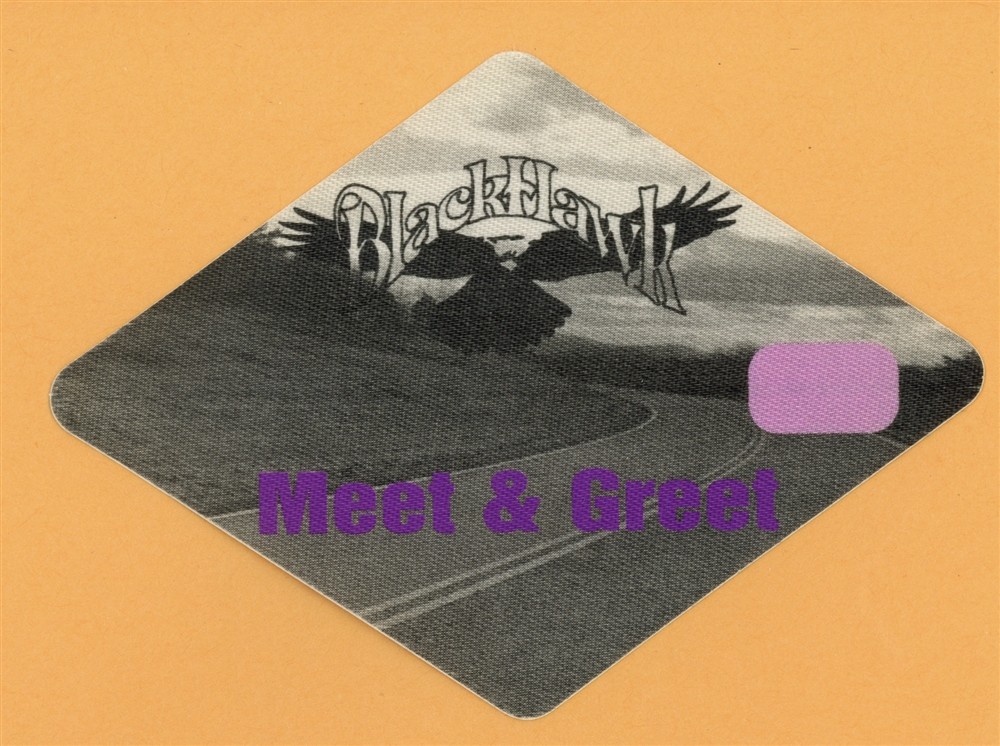 BlackHawk 1994 Concert Tour MEET & GREET Backstage Pass