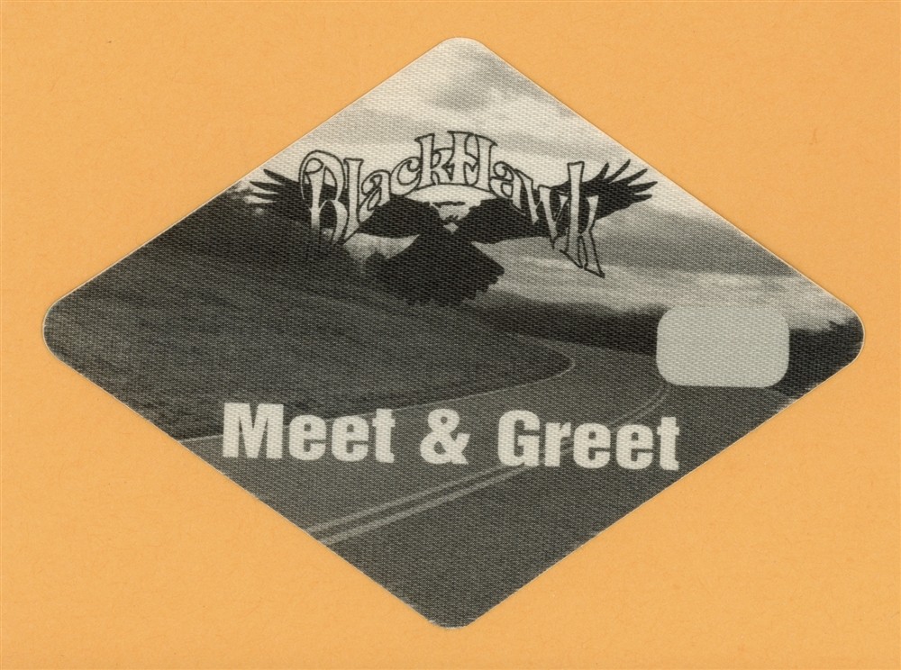 BlackHawk 1994 Concert Tour MEET & GREET Backstage Pass