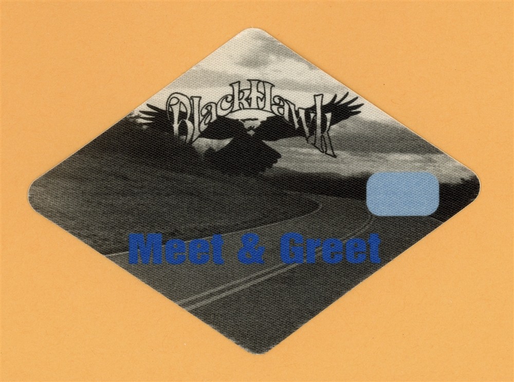 BlackHawk 1994 Concert Tour MEET & GREET Backstage Pass