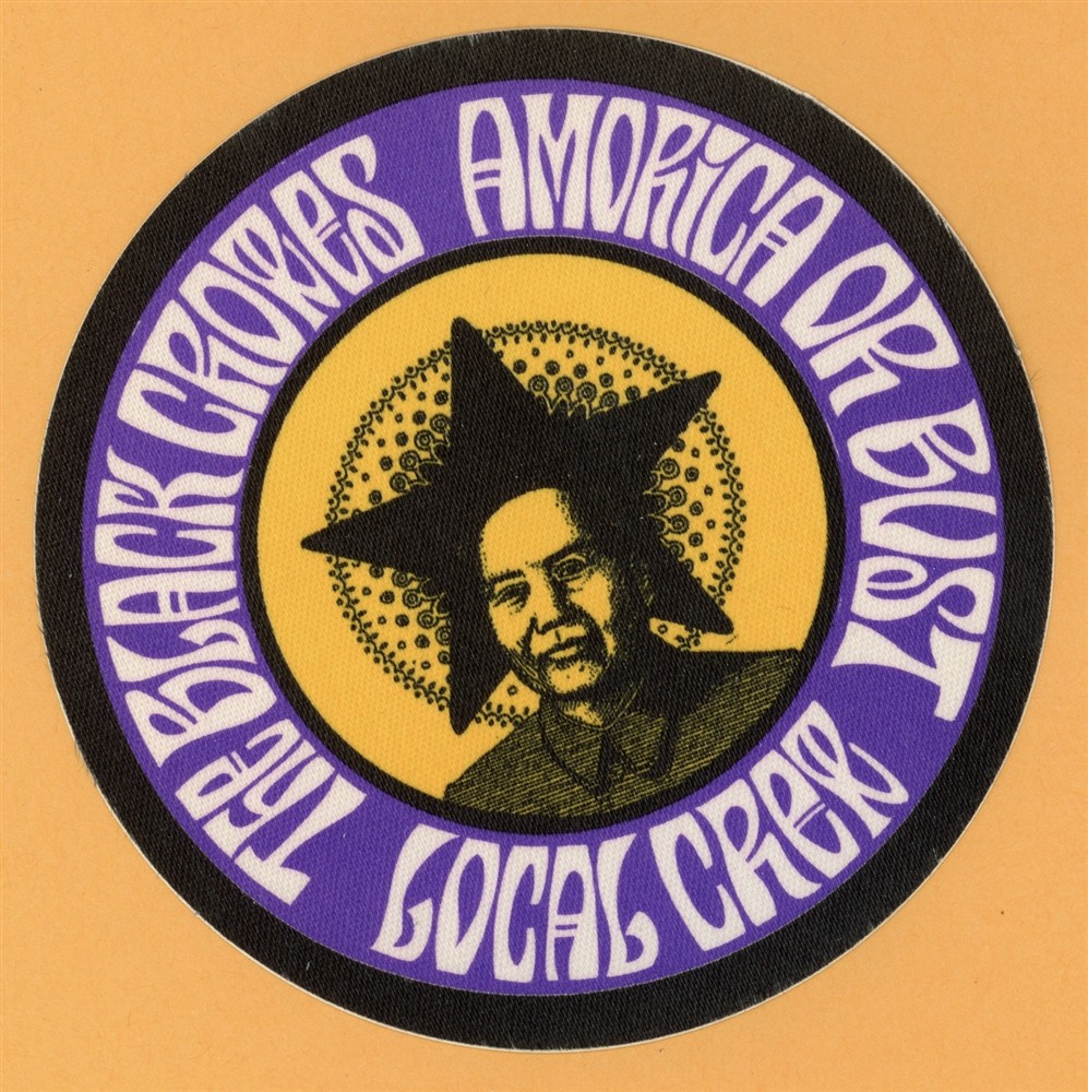 Black Crowes 1995 Amorica or Bust Concert Tour Local Crew Backstage Pass