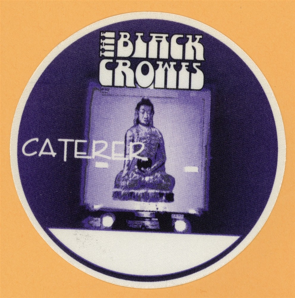 Black Crowes 1996 3 Snakes and 1 Charm Concert Tour Caterer Backstage Pass