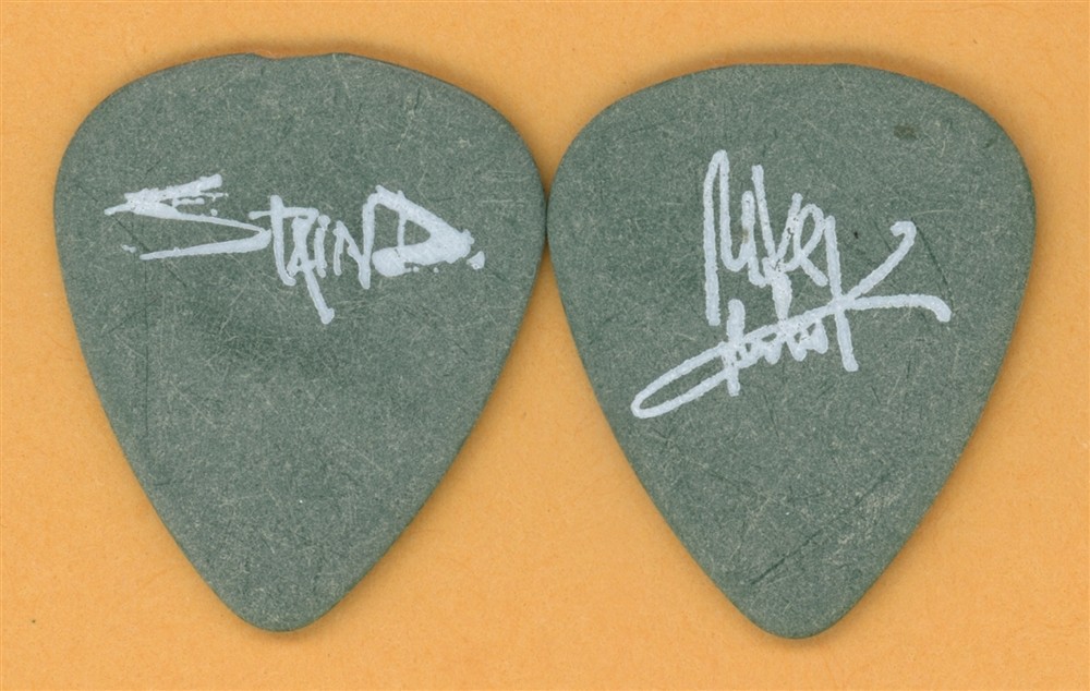 Staind Mike Mushok Vintage Guitar Pick - 2003 14 Shades of Grey Tour